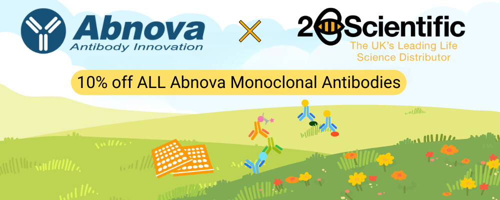 10% off Abnova's Monoclonal Antibody Product Range